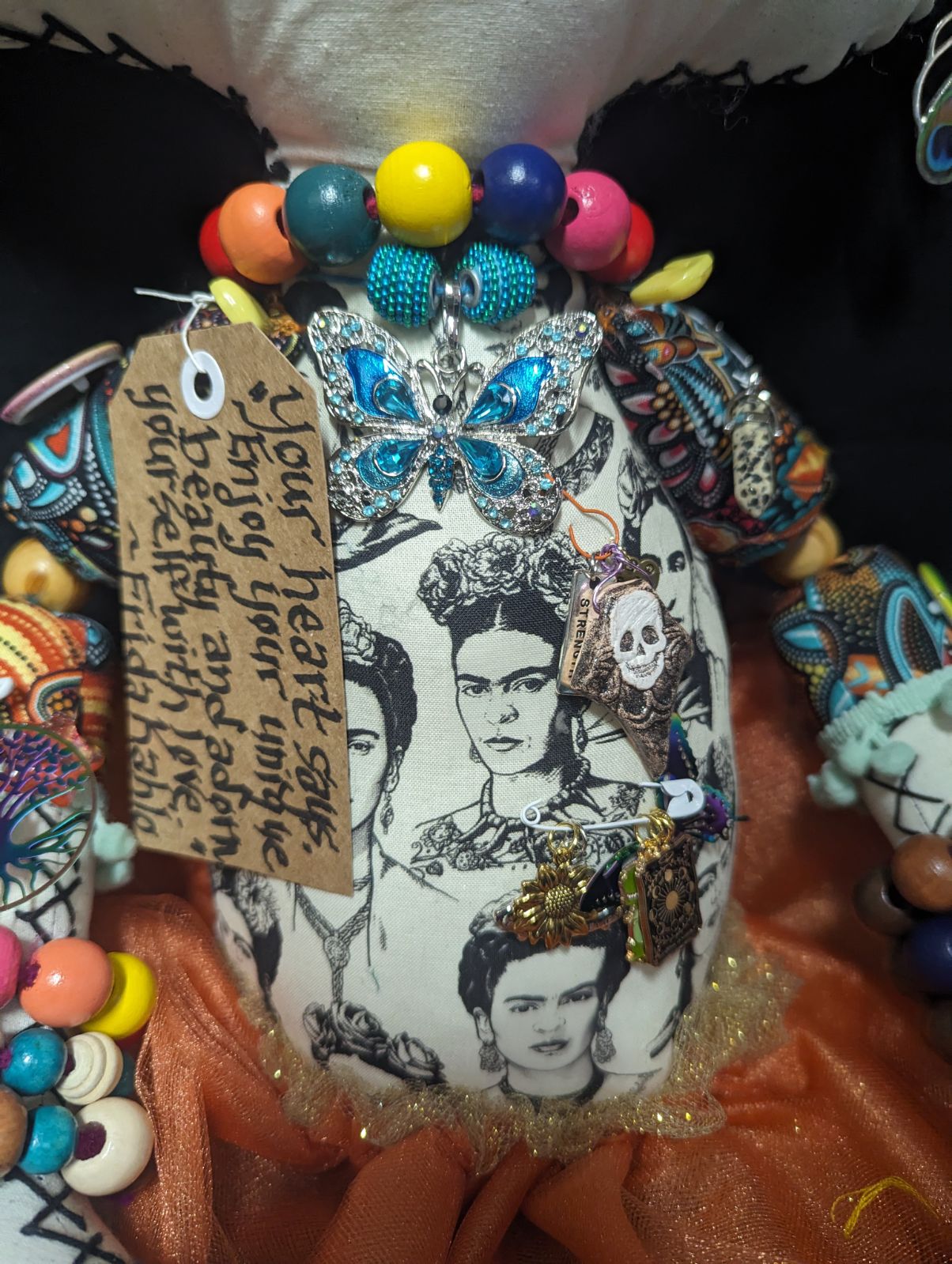 Giant Frida Khalo Wickeddy Ann Doll