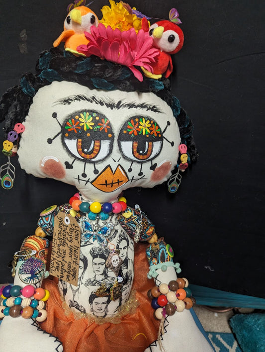Giant Frida Khalo Wickeddy Ann Doll