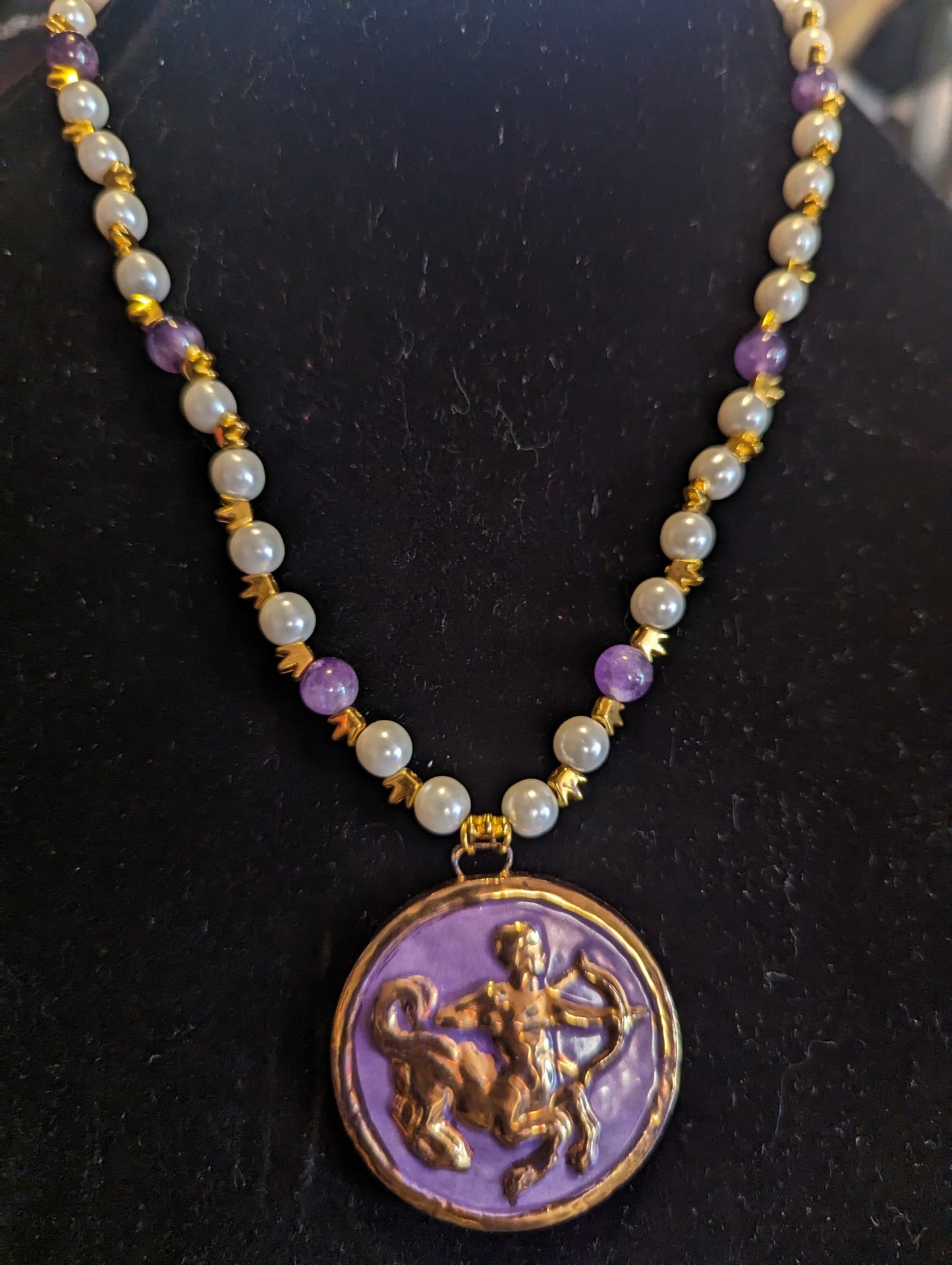 Sagittarius pendant necklace